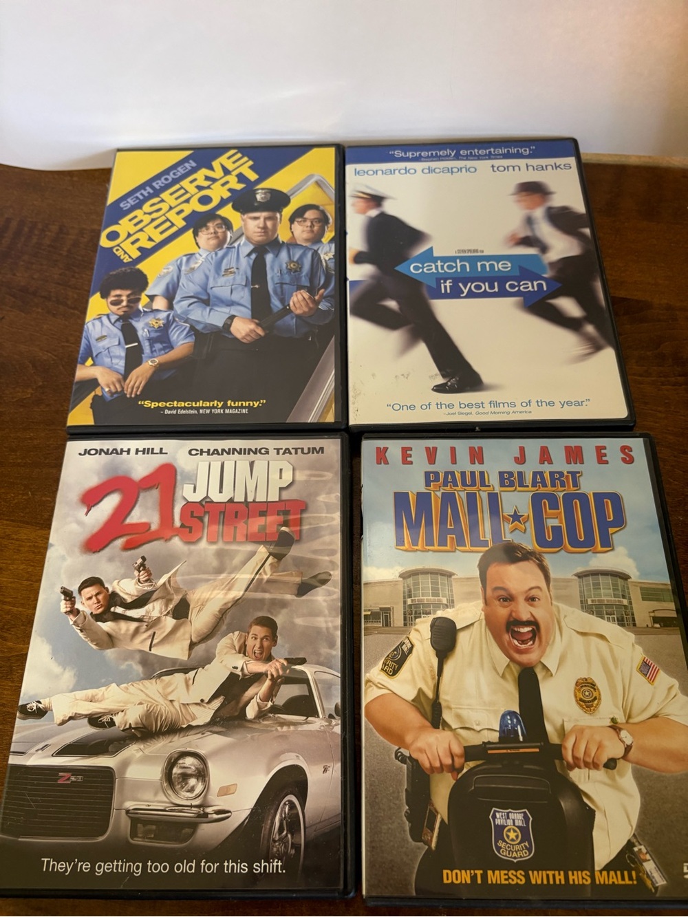 Assorted Comedy Movie DVD Box Set - Blue/White/Yellow/Cream Covers